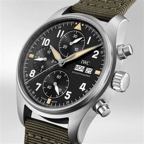 replica iwc pilot chronograph|pilot's watch chronograph spitfire.